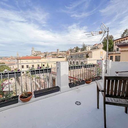 Romantic Duplex With Terrace And Great Views Girona Kültér fotó