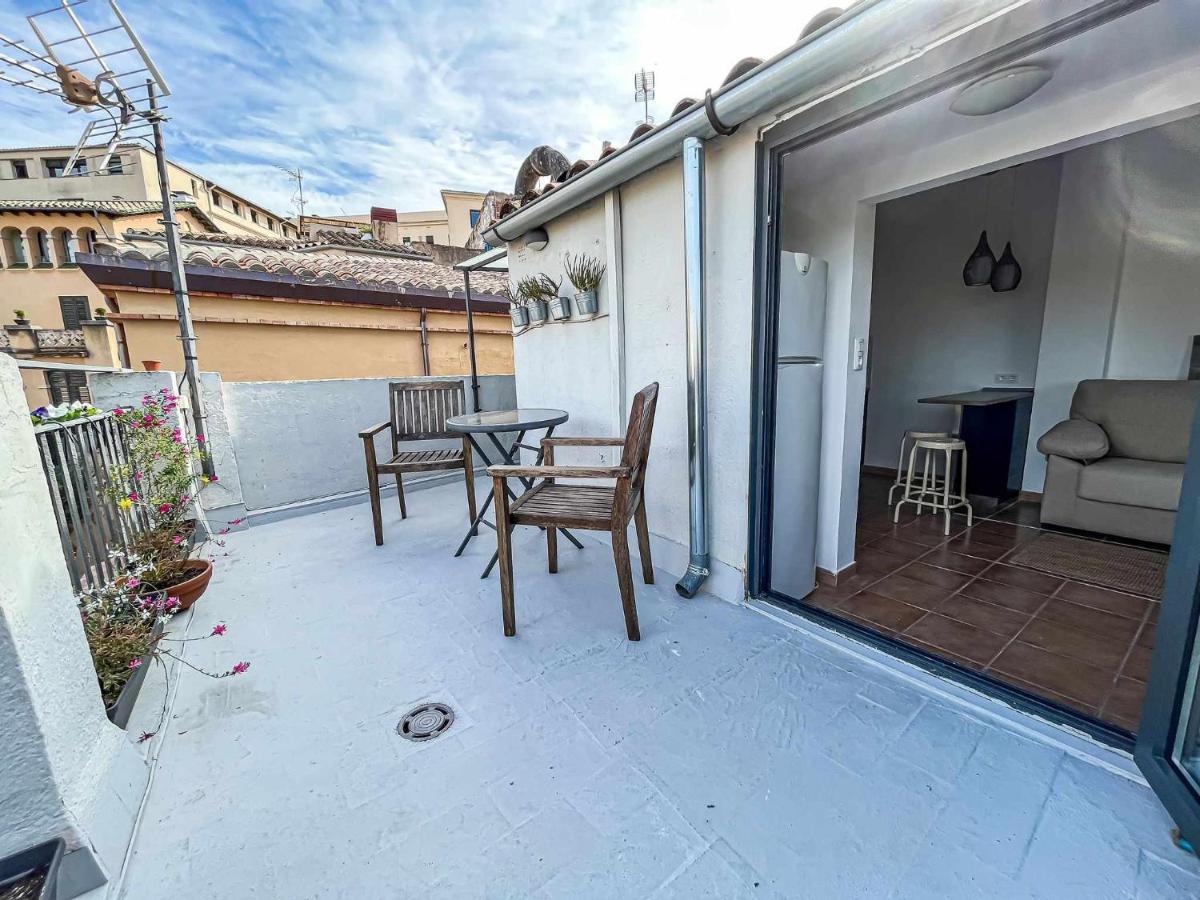 Romantic Duplex With Terrace And Great Views Girona Kültér fotó