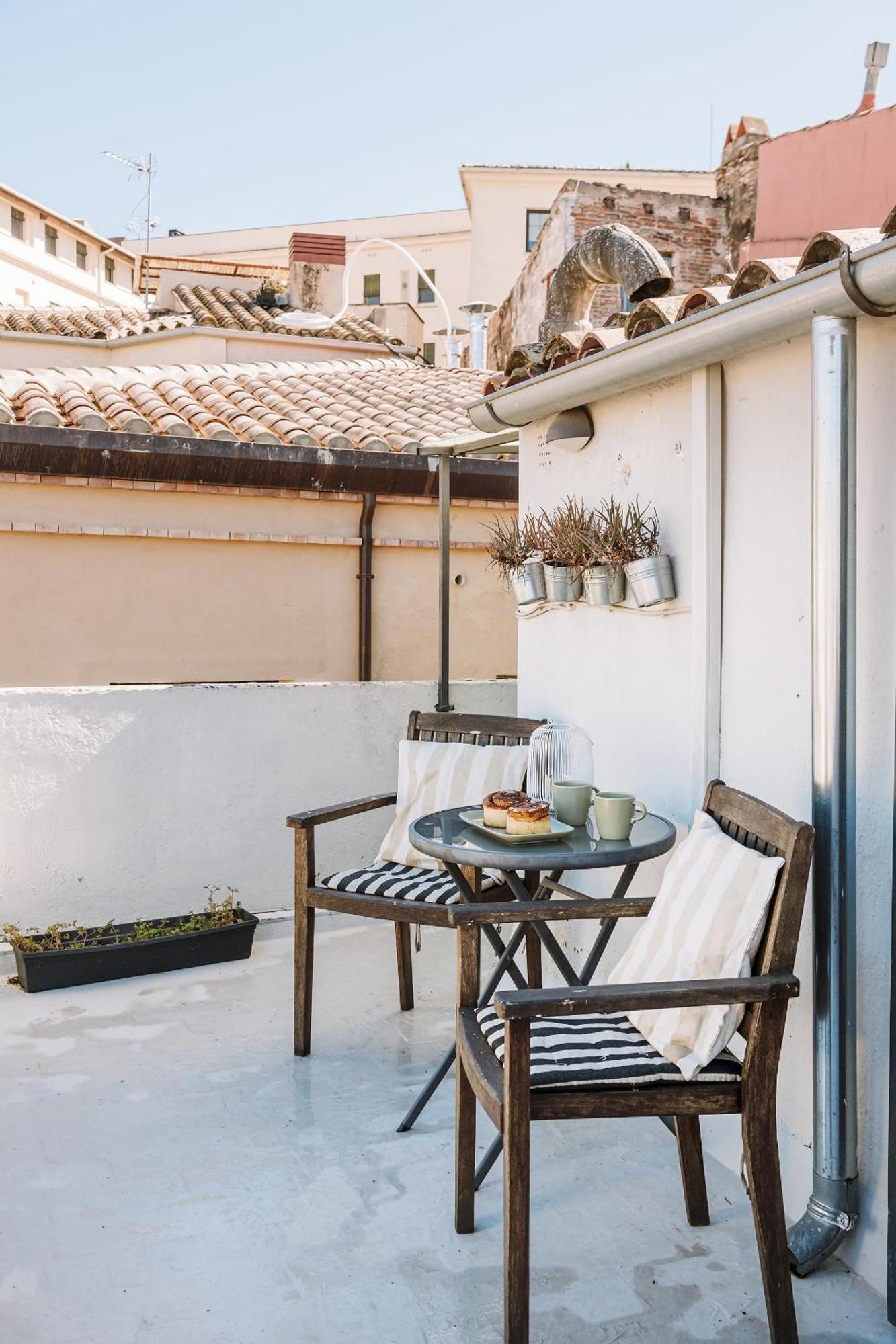 Romantic Duplex With Terrace And Great Views Girona Kültér fotó