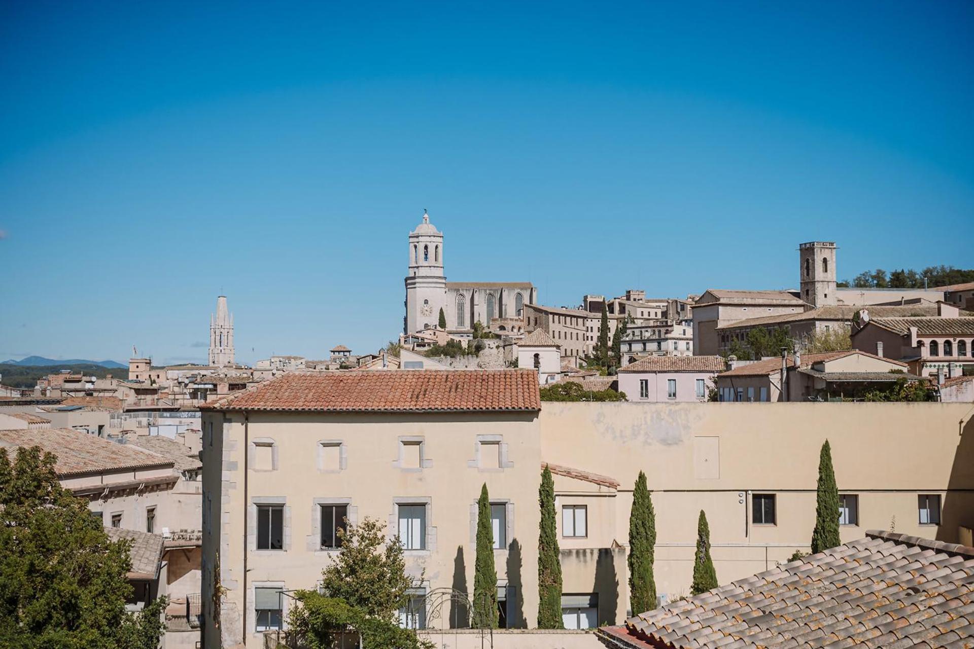Romantic Duplex With Terrace And Great Views Girona Kültér fotó