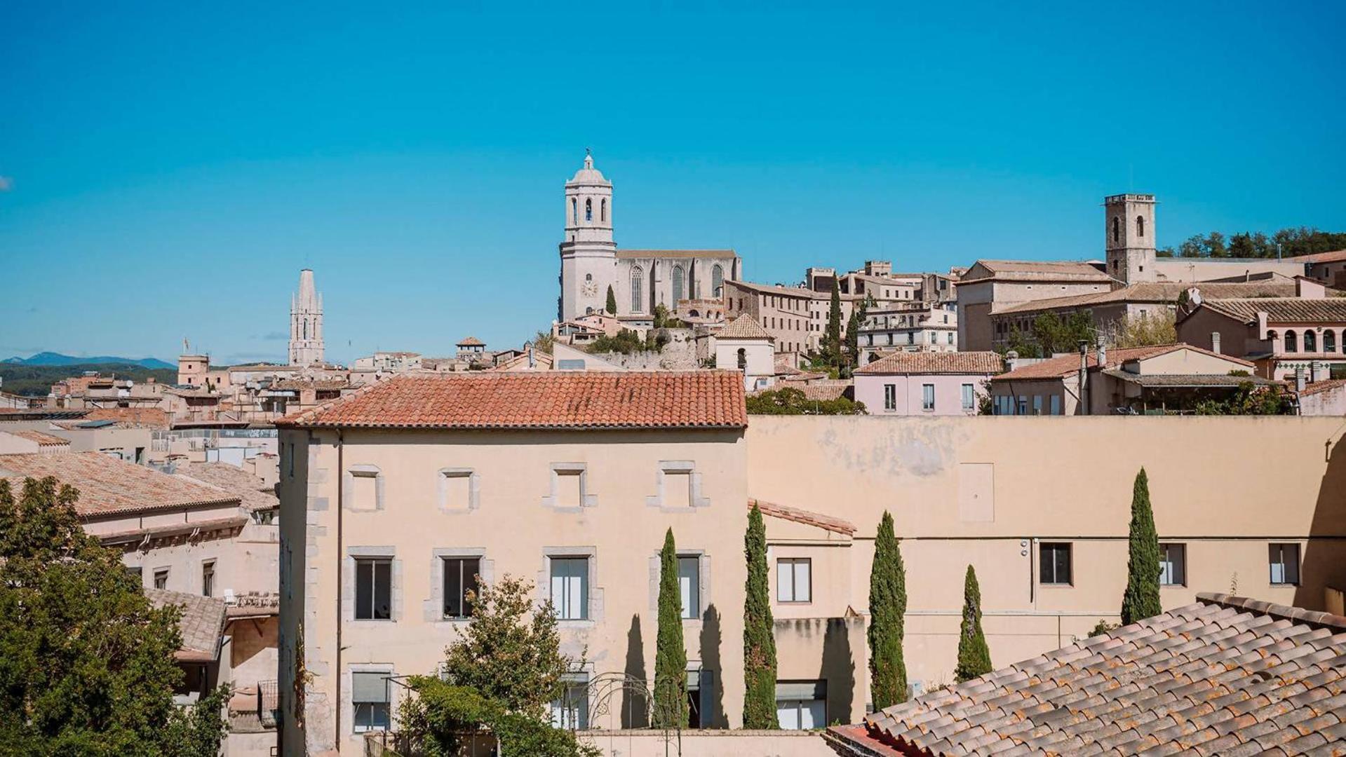 Romantic Duplex With Terrace And Great Views Girona Szoba fotó